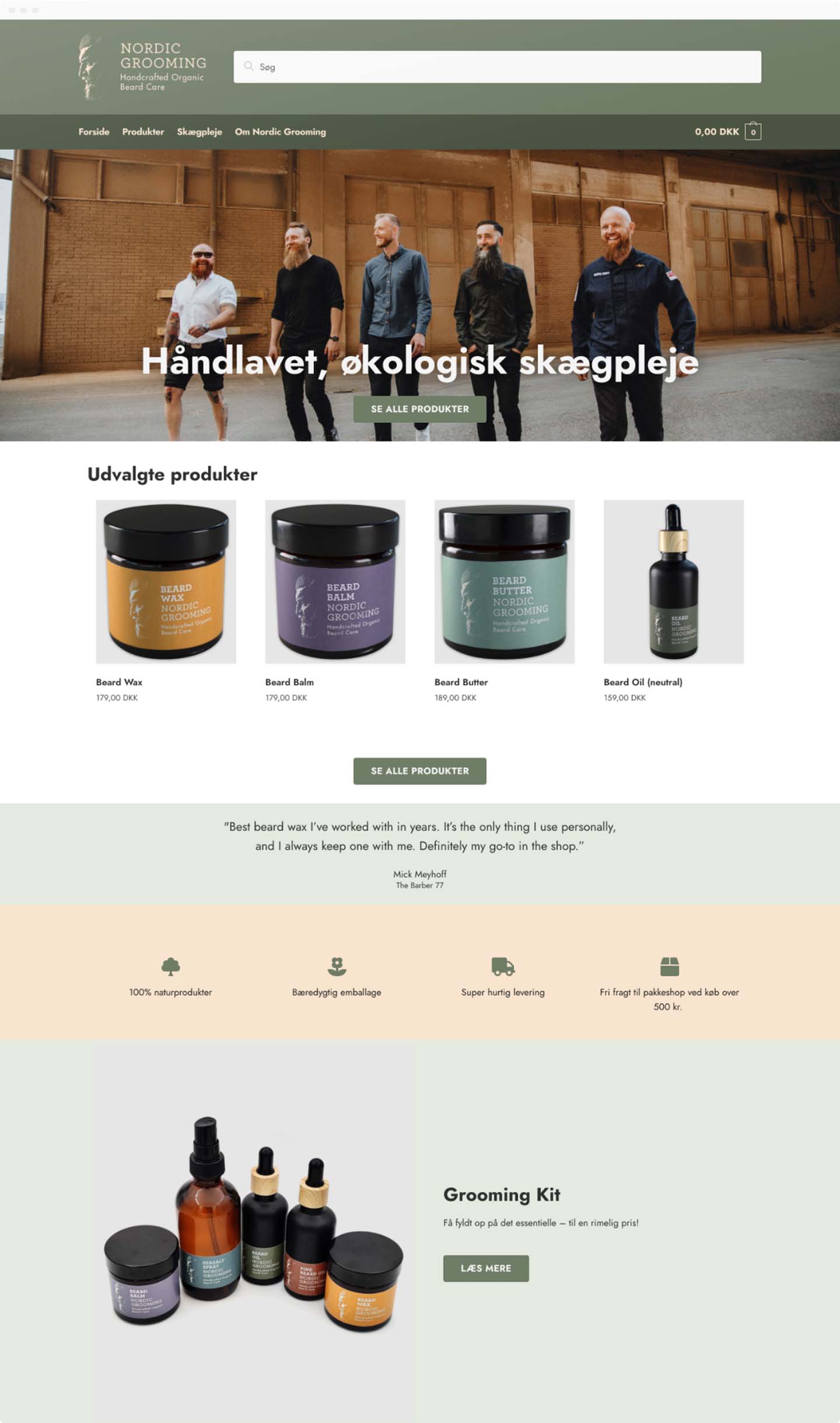 Nordic Grooming webshop