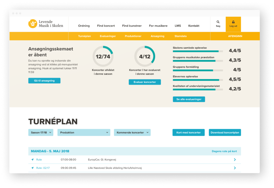 LMS Turneplan